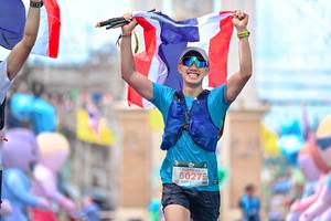 BIB: 5027
                            <button type="button" onclick="openModal(24883177)" class="btn btn-primary btn-sm float-right btn-popup" data-toggle="modal" data-target=".modal-high-quality">
                        <i class="fas fa-shopping-cart"></i> Add to Cart
                    </button>
                                            <button type="button" onclick="isThisMe(24883177, true)" class="btn btn-success btn-sm float-right btn-popup btn-isme hidden" data-toggle="tooltip" data-placement="bottom" title="นี่คือรูปของคุณใช่ไหม คลิกที่นี่เพื่อเอาเข้าอัลบั้ม">
                        <i class="fas fa-plus"></i> Add to album
                    </button>
                    <button type="button" onclick="isThisMe(24883177, false)" class="btn btn-warning btn-sm float-right btn-popup btn-isnotme hidden">
                        <i class="fas fa-ban"></i> Remove from album
                    </button>